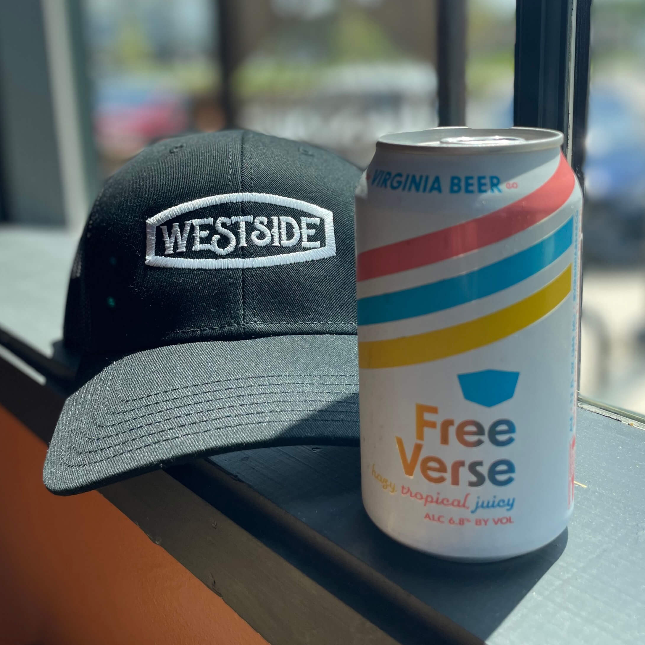 Virginia Beer Company Free Verse beer can