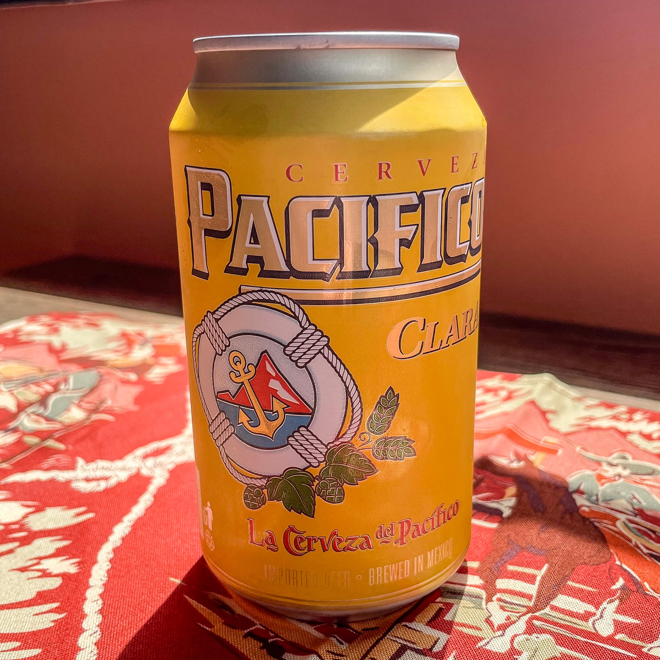 Cerveza Pacífico Clara aka Pacifico beer can