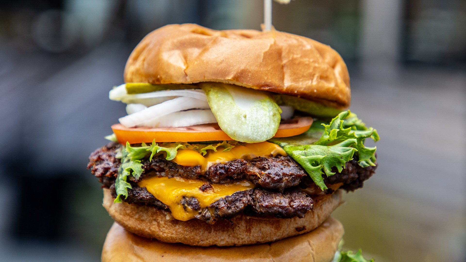 Double Cheeseburger at Westside Burgers